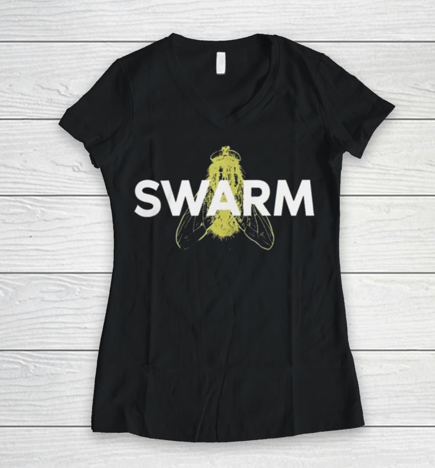 My Chemical Romance Merch Swarm Women V-Neck T-Shirt