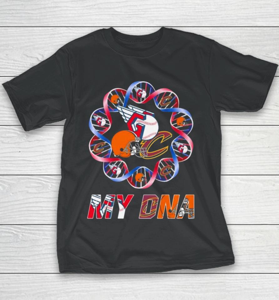 My Dna Cleveland Team Sport Youth T-Shirt