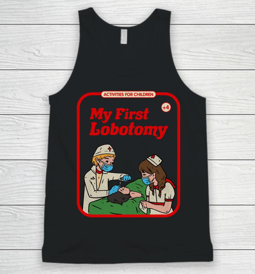 My First Lobotomy Horror Goth Occult Childgame Unisex Tank Top