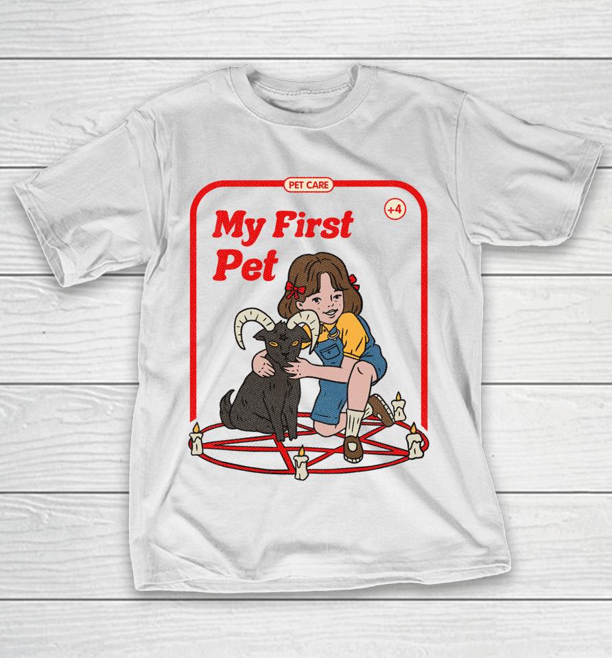 My First Pet Vintage Horror Goth Occult Childgame T-Shirt