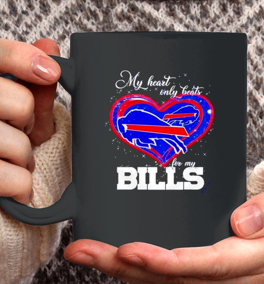 My Heart Only Beats For My Buffalo Bills 2024 Coffee Mug