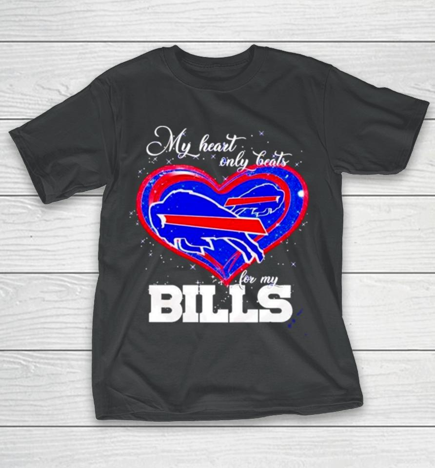 My Heart Only Beats For My Buffalo Bills 2024 T-Shirt