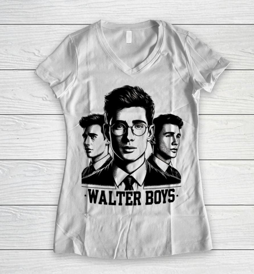 My Life With The Walter Boys Fanart Women V-Neck T-Shirt
