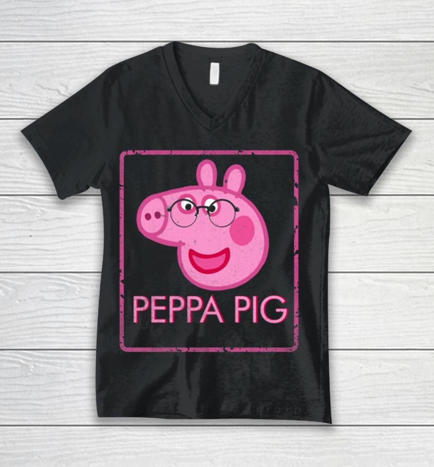 My Love You Peppa Pig Unisex V-Neck T-Shirt