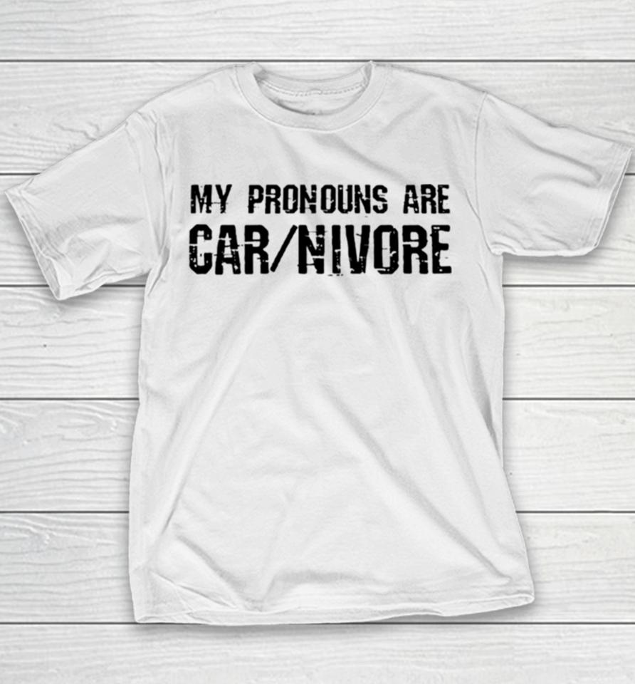 My Pronouns Are Carnivore Youth T-Shirt