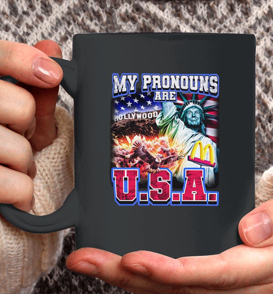 My Pronouns Are U.s.a. Coffee Mug