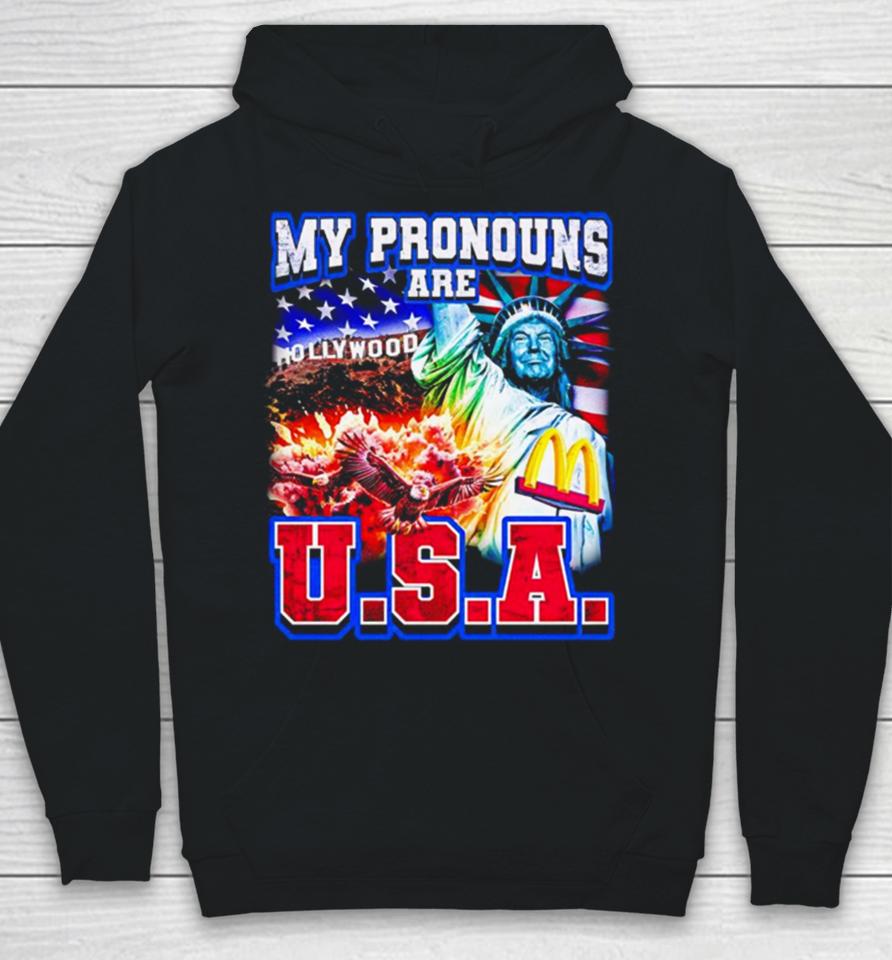 My Pronouns Are U.s.a Trump Hoodie