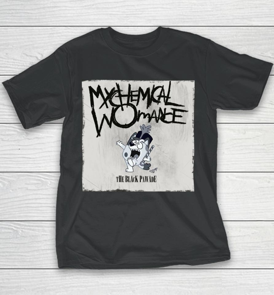 Mychemical Womance The Black Pawade Youth T-Shirt