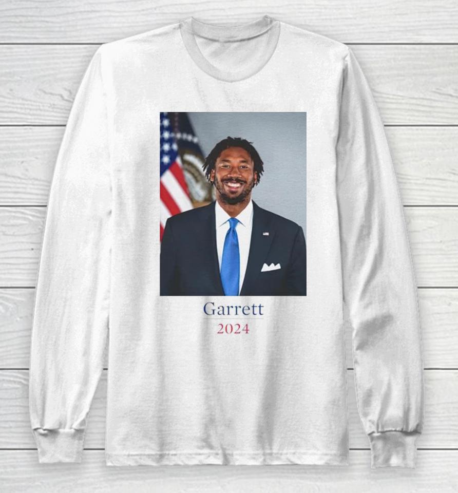 Myles Garrett 2024 President Long Sleeve T-Shirt