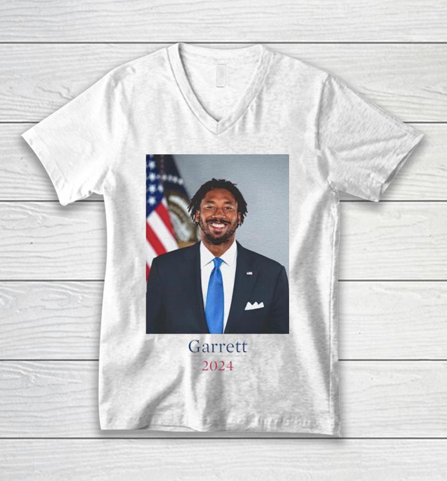 Myles Garrett 2024 President Unisex V-Neck T-Shirt