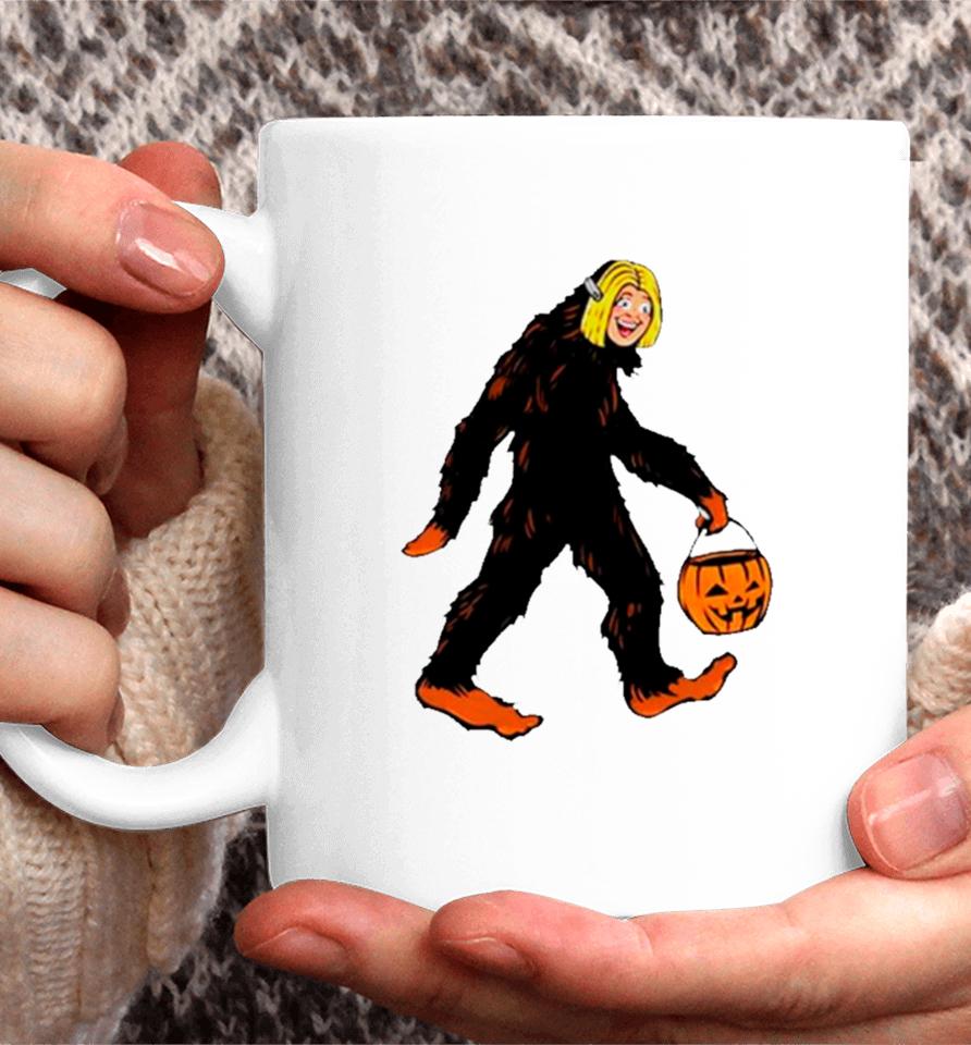 Mystical Halloween Sasquatch Bigfoot Coffee Mug