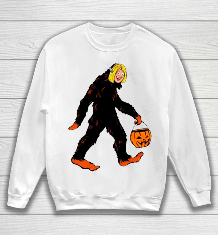 Mystical Halloween Sasquatch Bigfoot Sweatshirt