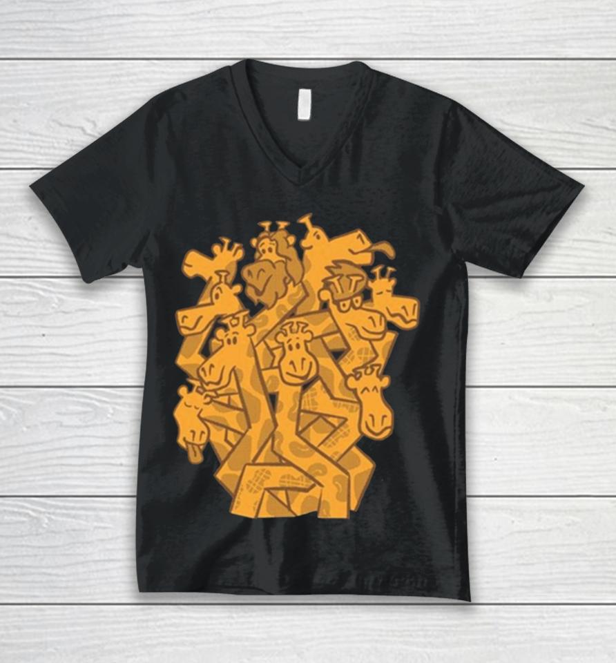 Mythical Gentle Giants Unisex V-Neck T-Shirt