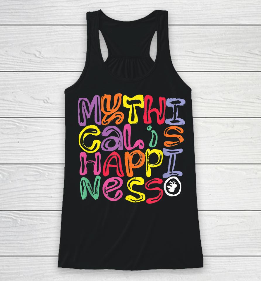Mythical Is Happiness Racerback Tank