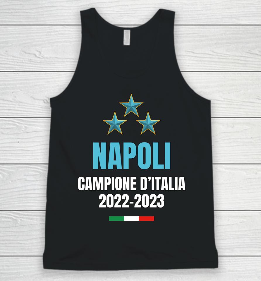 Napoli Champions 2022-2023 Unisex Tank Top