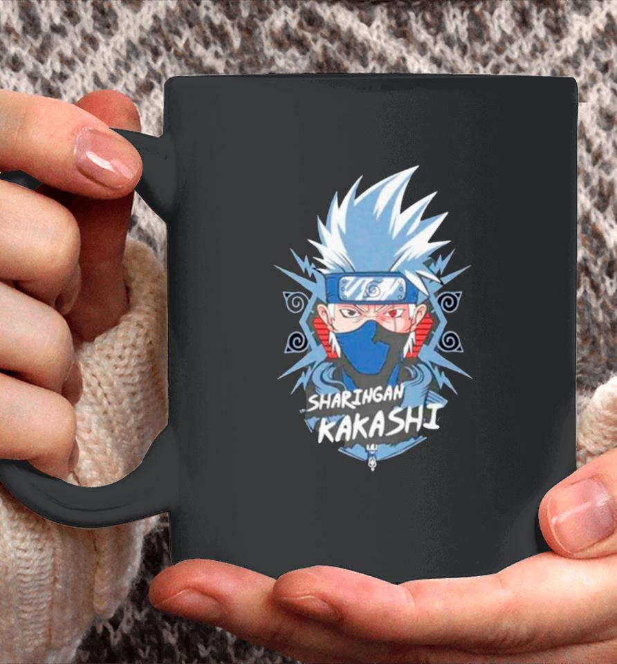 Naruto Sharingan Kakashi Anime Coffee Mug
