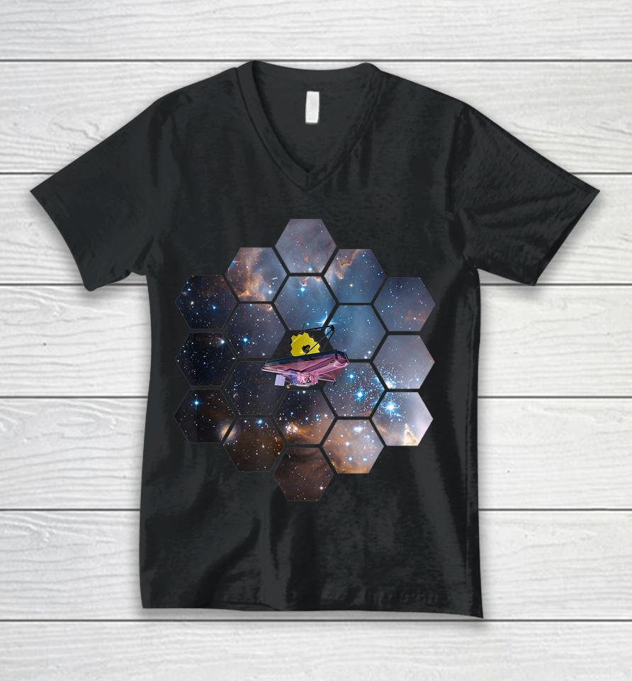 Nasa James Webb Space Telescope Jwst Unisex V-Neck T-Shirt