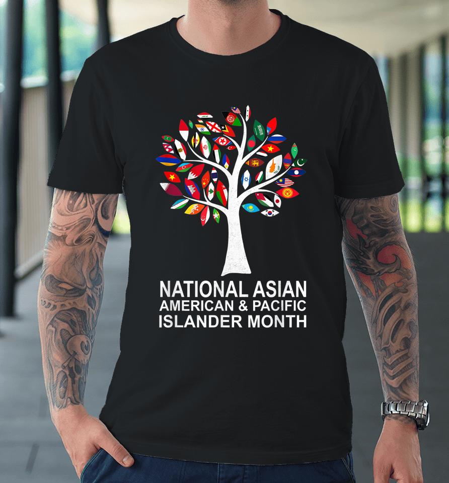 National Asian American Pacific Islander Heritage Month Tree Premium T-Shirt