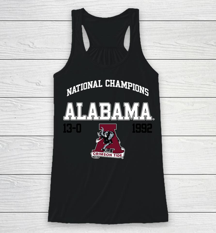 National Champions Alabama Crimson Tide 1992 Racerback Tank