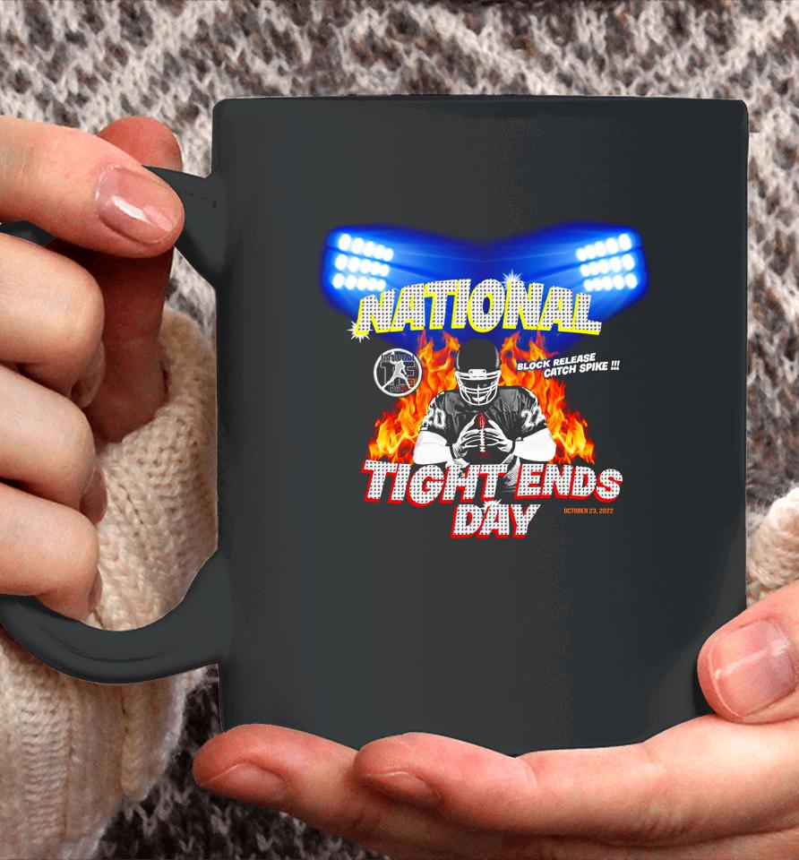 National Tight Ends Day Block Release Catch Spike Coffee Mug