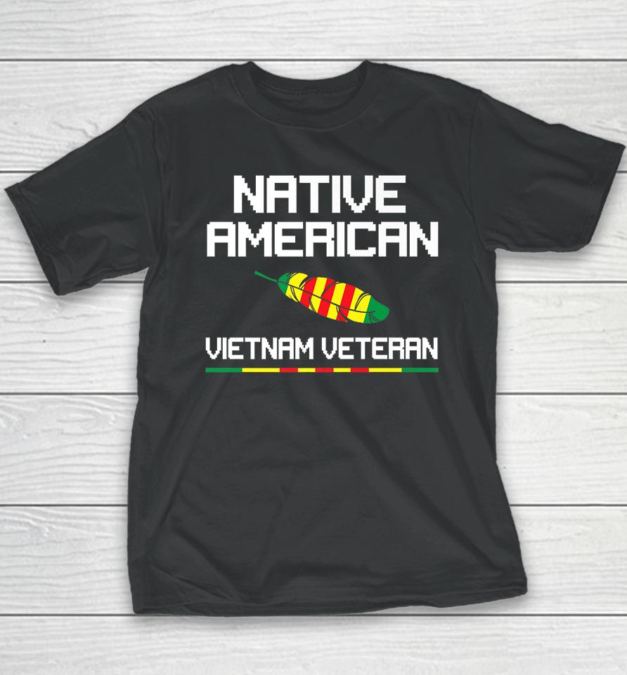 Native American Vietnam Veteran Youth T-Shirt