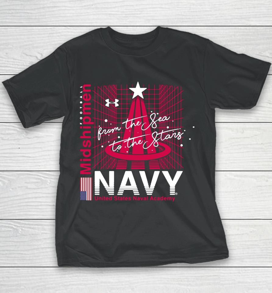 Navy Midshipmen 2022 Special Games Stars Youth T-Shirt