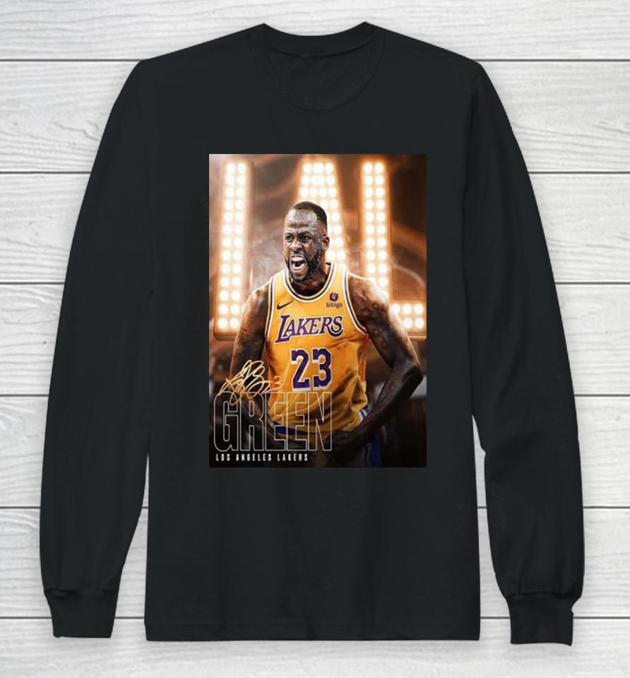 Nba Execs Los Angeles Lakers Could Handle A Draymond Green Trade Official Poster Long Sleeve T-Shirt