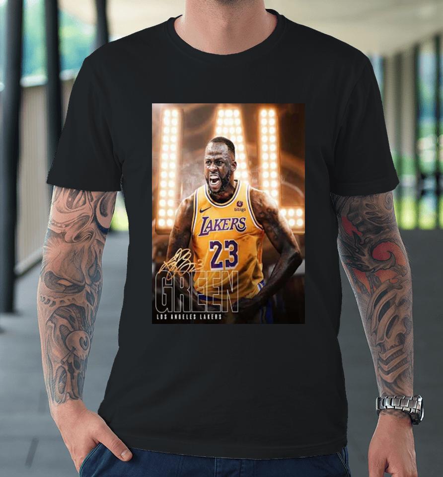 Nba Execs Los Angeles Lakers Could Handle A Draymond Green Trade Official Poster Premium T-Shirt