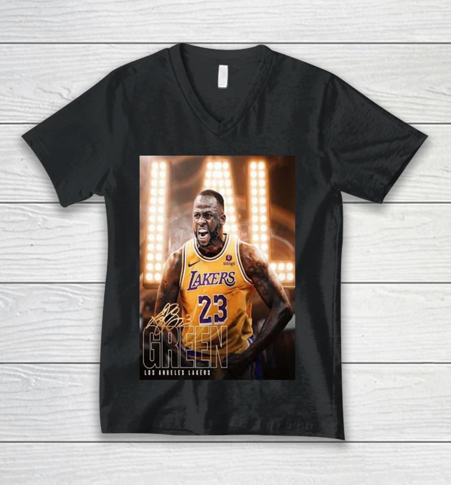 Nba Execs Los Angeles Lakers Could Handle A Draymond Green Trade Official Poster Unisex V-Neck T-Shirt