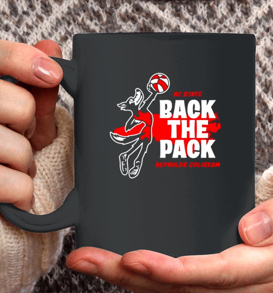 Nc State Back The Pack Basketball Ncaa Coffee Mug