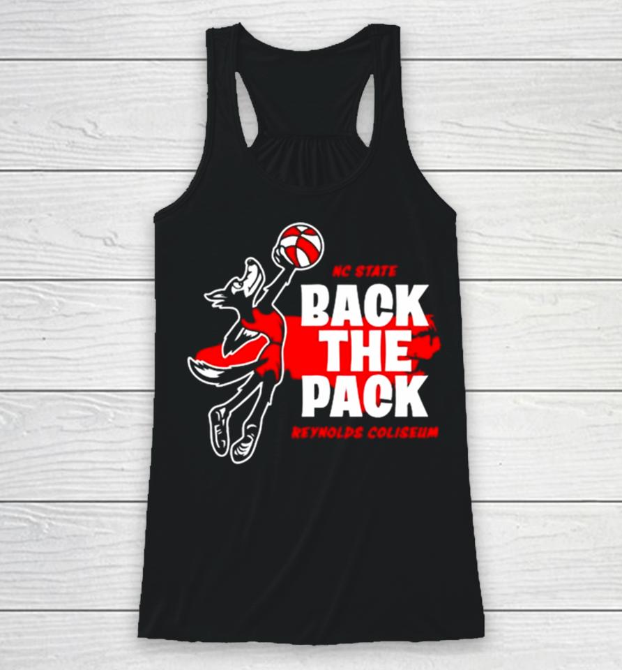 Nc State Back The Pack Basketball Ncaa Racerback Tank