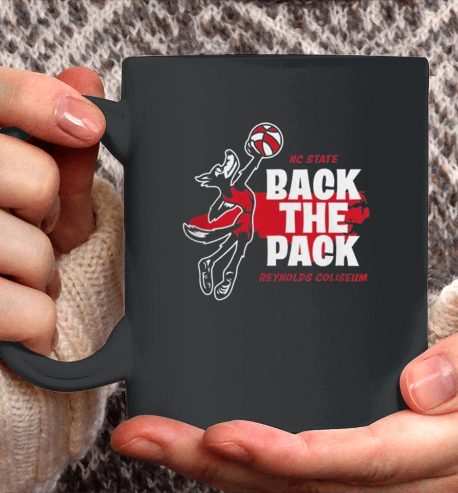 Nc State Basketball Back The Pack Coffee Mug