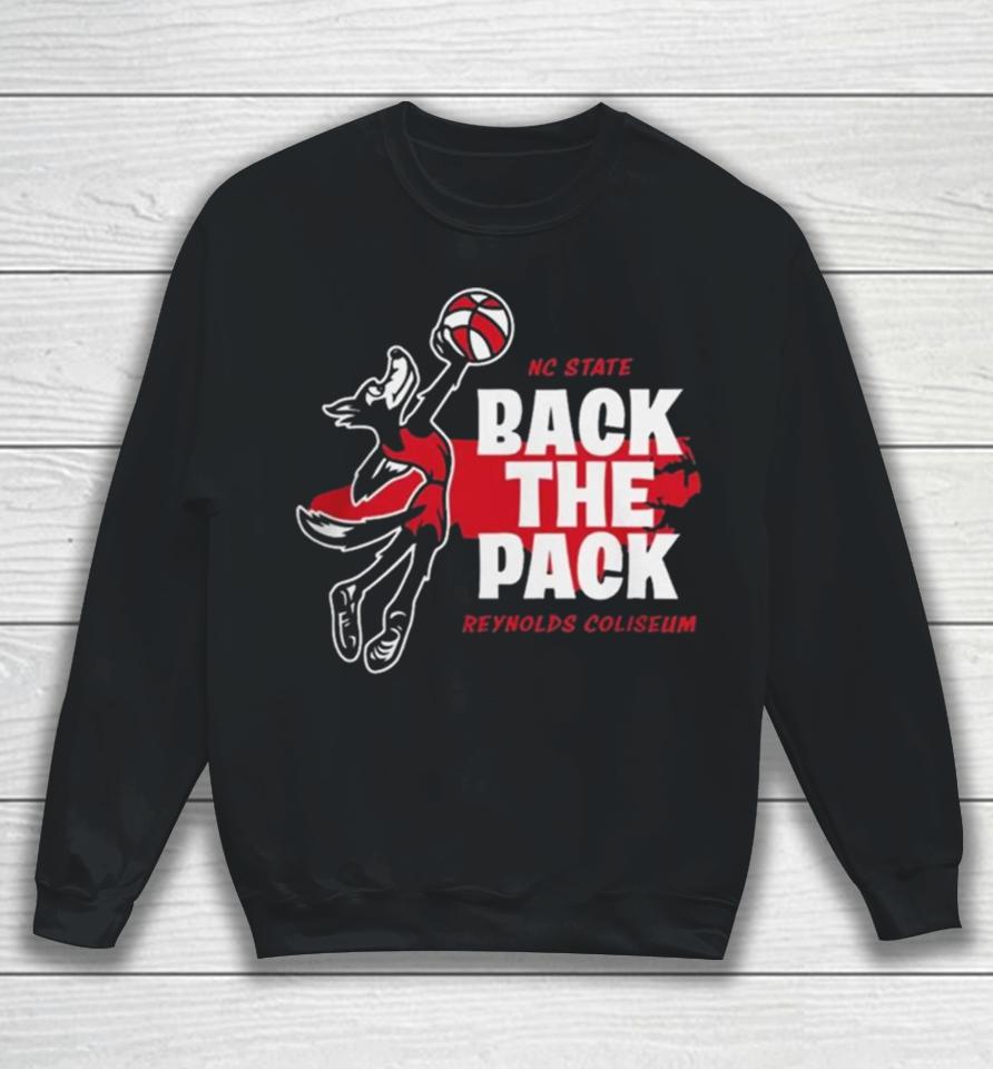 Nc State Basketball Back The Pack Sweatshirt