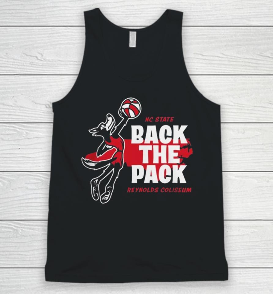 Nc State Basketball Back The Pack Unisex Tank Top