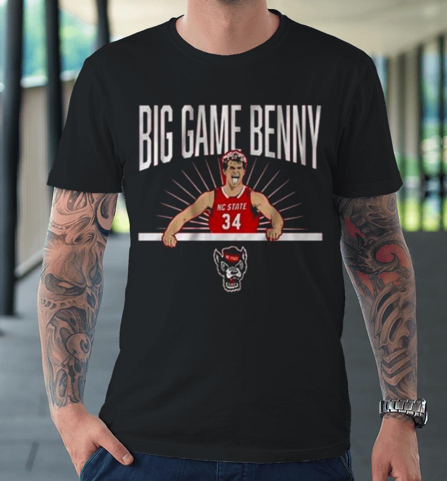 Nc State Basketball Ben Middlebrooks Big Game Benny Premium T-Shirt