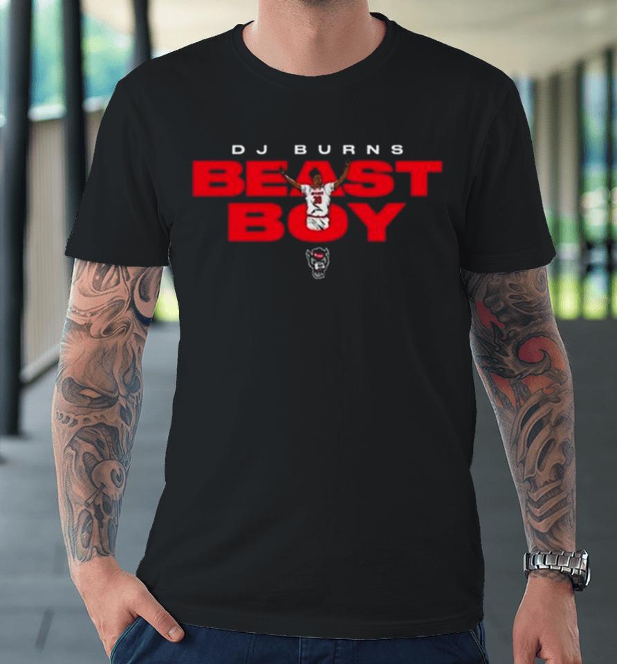 Nc State Basketball Dj Burns Beast Boy 2024 Premium T-Shirt
