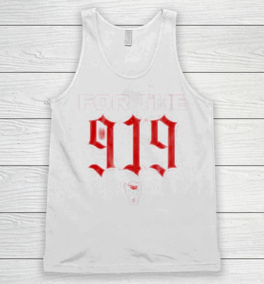 Nc State Basketball Dj Horne For The 919 Unisex Tank Top