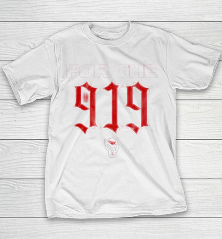 Nc State Basketball Dj Horne For The 919 Youth T-Shirt