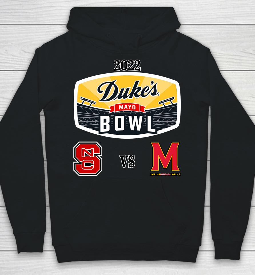 Nc State Vs Maryland Duke's Mayo Bowl Matchup Logo Hoodie