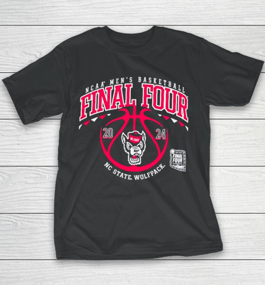 Nc State Wolfpack 2024 Men’s Basketball Final Four Classic Youth T-Shirt