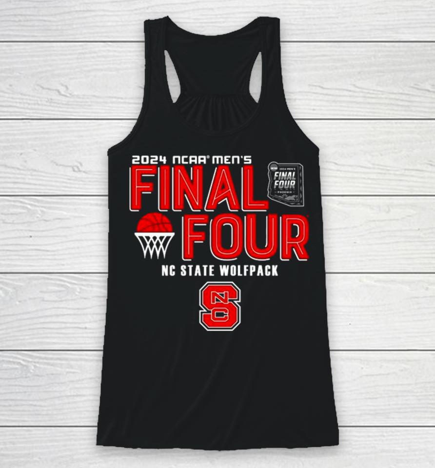 Nc State Wolfpack 2024 Ncaa Men’s Basketball March Madness Final Four Racerback Tank