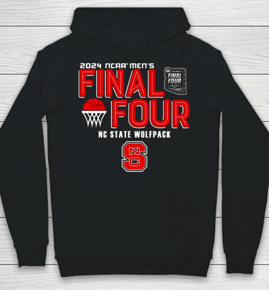 Nc State Wolfpack 2024 Ncaa Men’s Basketball March Madness Final Four Hoodie