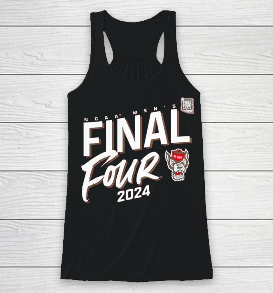 Nc State Wolfpack 2024 Ncaa Men’s Basketball Tournament March Madness Final Four Elite Pursuit Racerback Tank