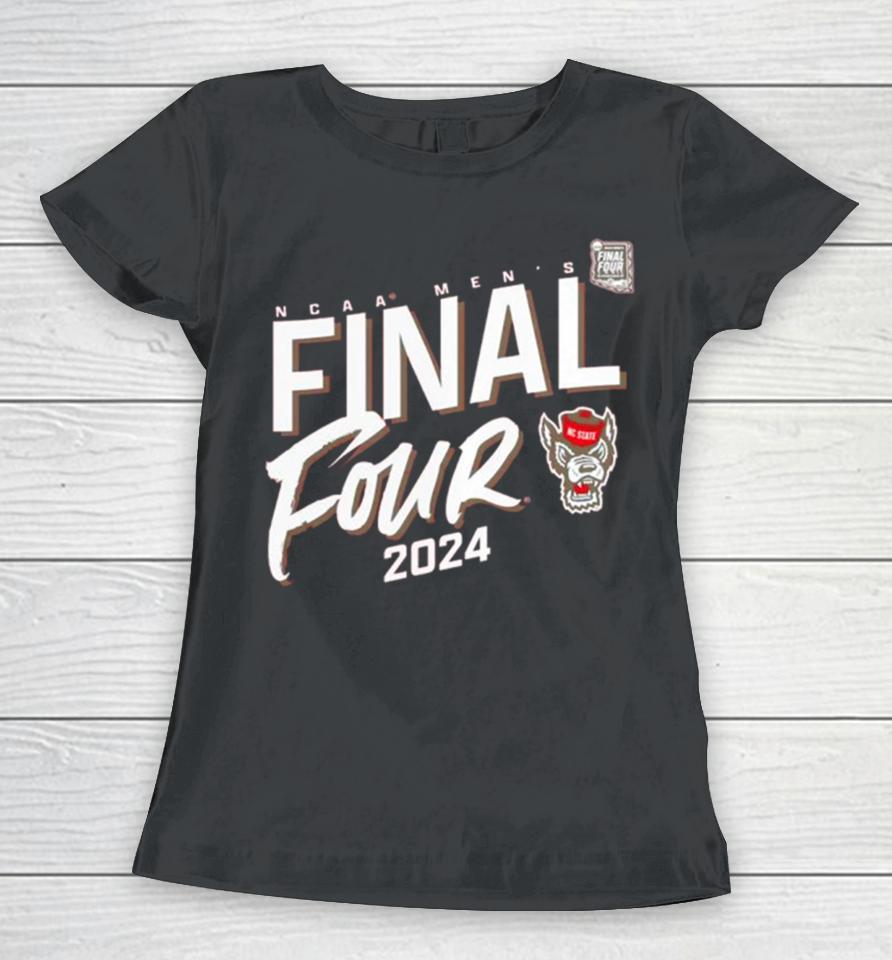 Nc State Wolfpack 2024 Ncaa Men’s Basketball Tournament March Madness Final Four Elite Pursuit Women T-Shirt