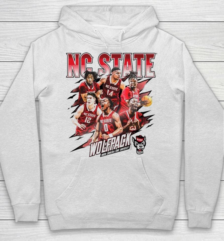 Nc State Wolfpack 2024 Ncaa Men’s Basketball Tournament Official 2023 – 2024 Post Season Hoodie