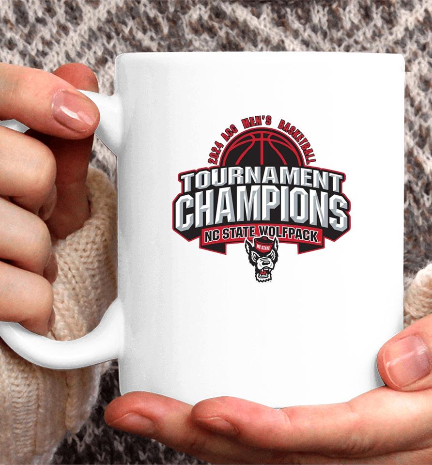 Nc State Wolfpack Acc Basketball 2024 Champions Coffee Mug