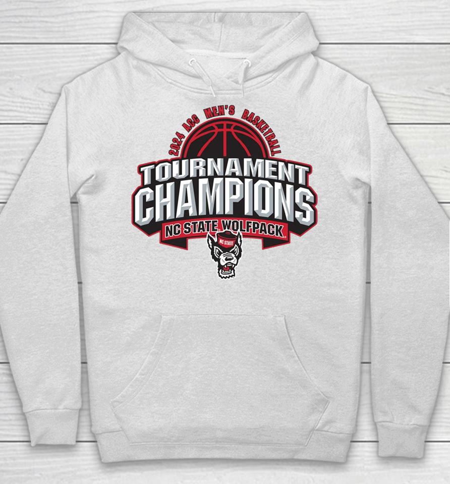 Nc State Wolfpack Acc Basketball 2024 Champions Hoodie