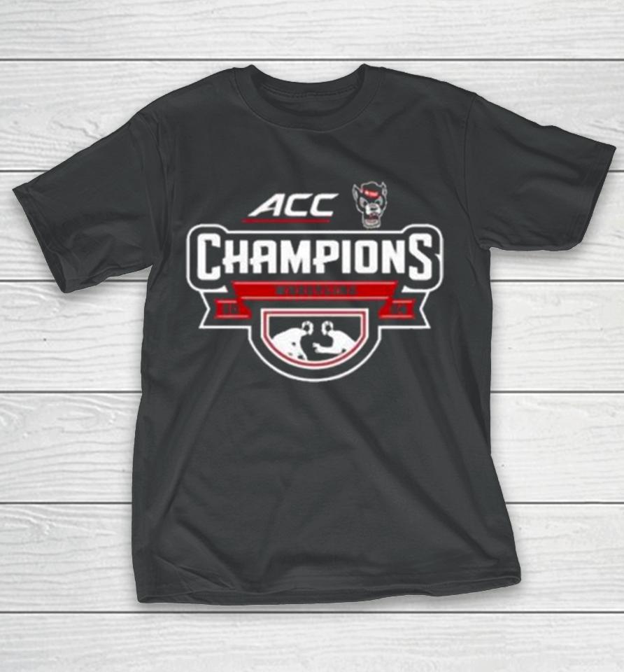Nc State Wolfpack Acc Wrestling 2024 Champions T-Shirt