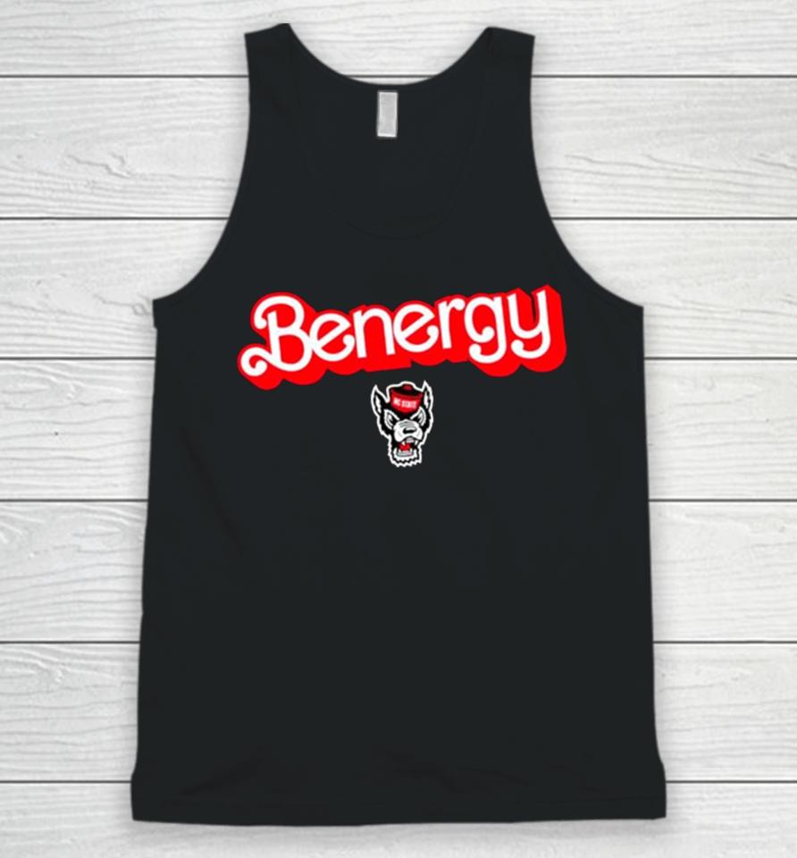 Nc State Wolfpack Ben Middlebrooks Benergy Unisex Tank Top