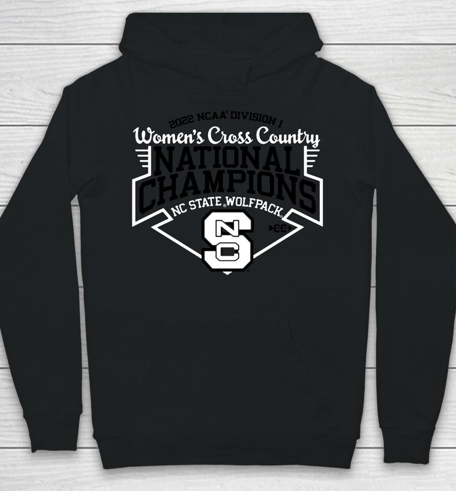 Nc State Wolfpack Ncaa Division Women's Cross Country National Champions 2022 Hoodie